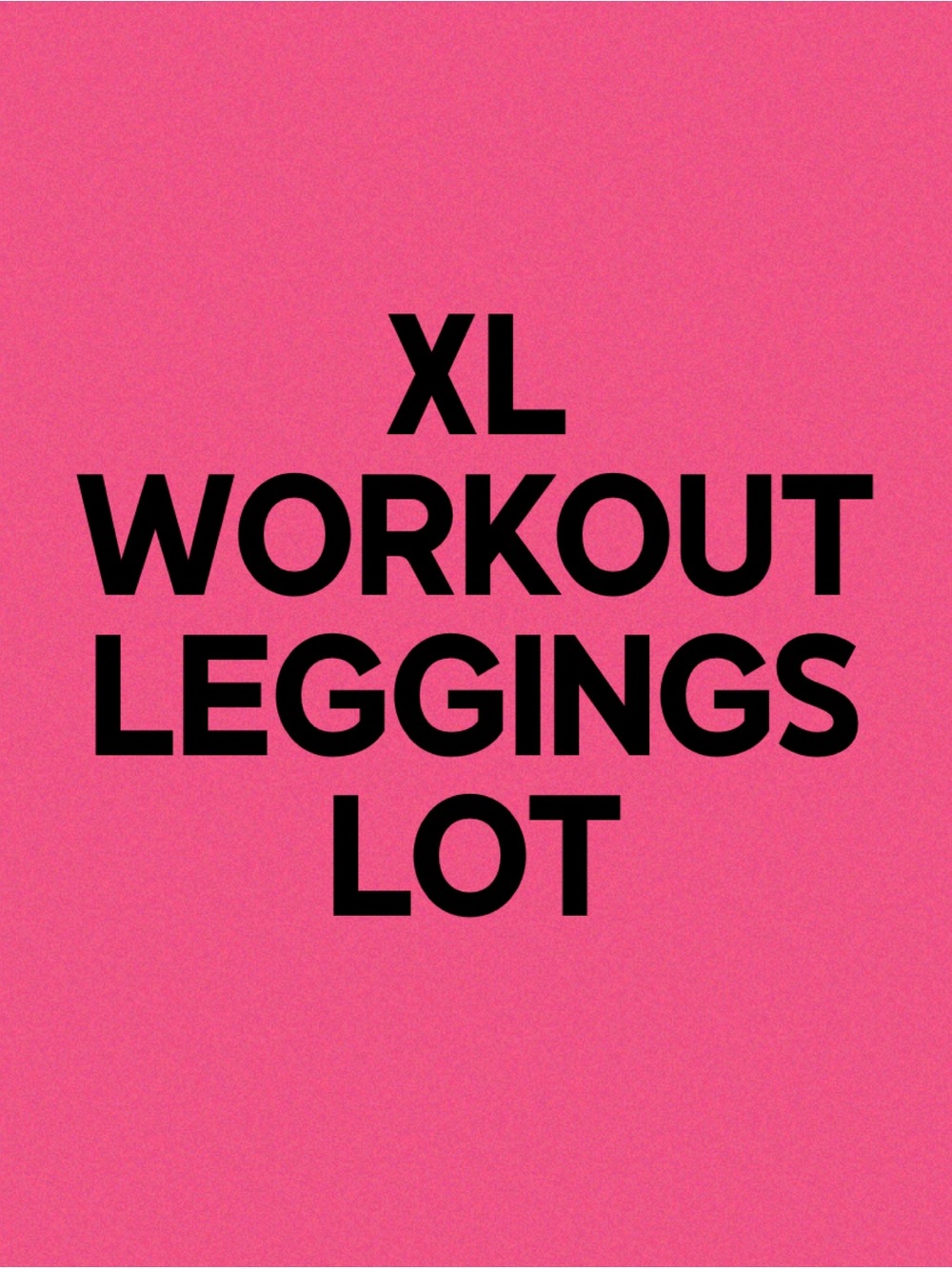 XL Workout Leggings LOT OF 4